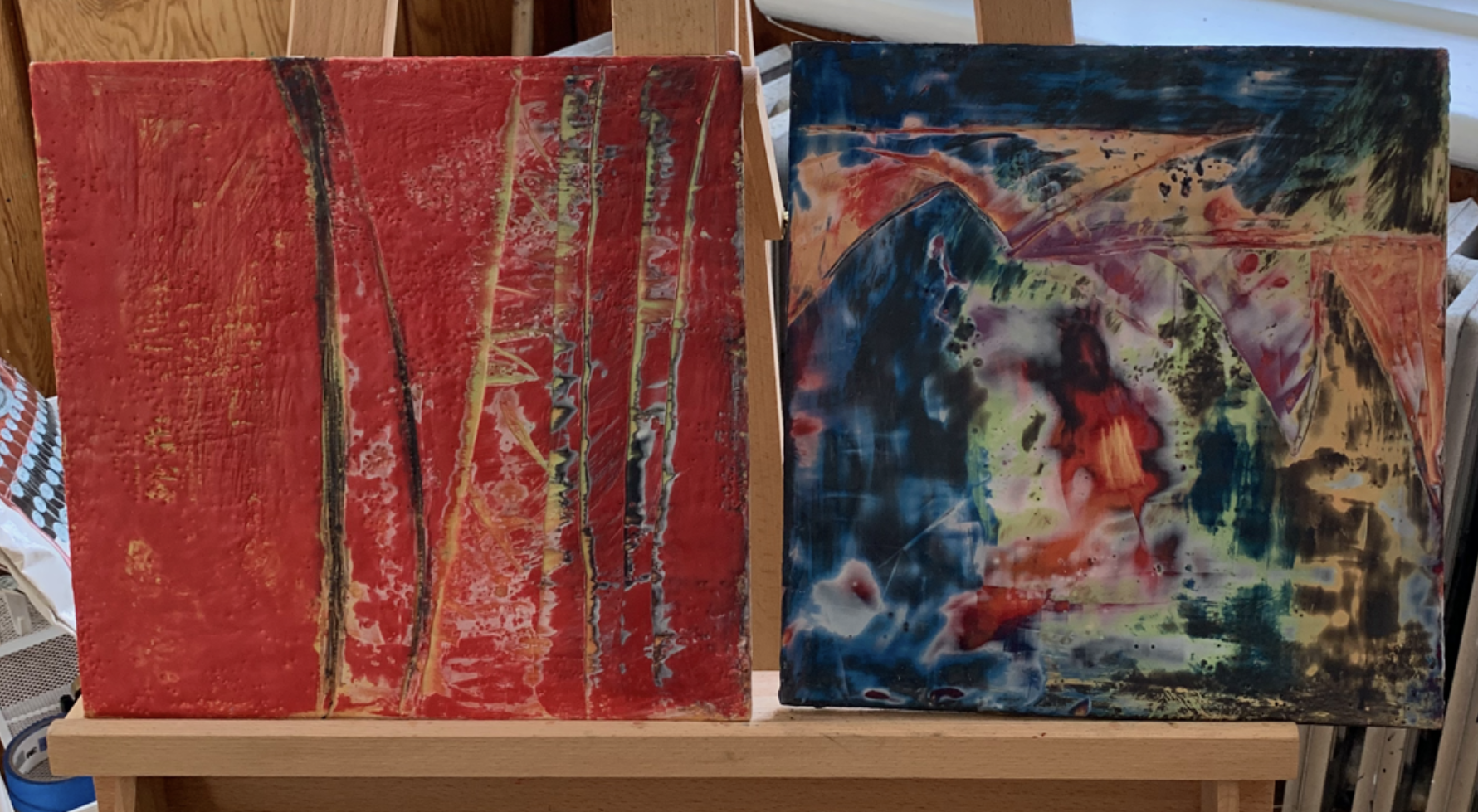 Event image Wax and Wonder: An Intro to Encaustic Painting – Part 2